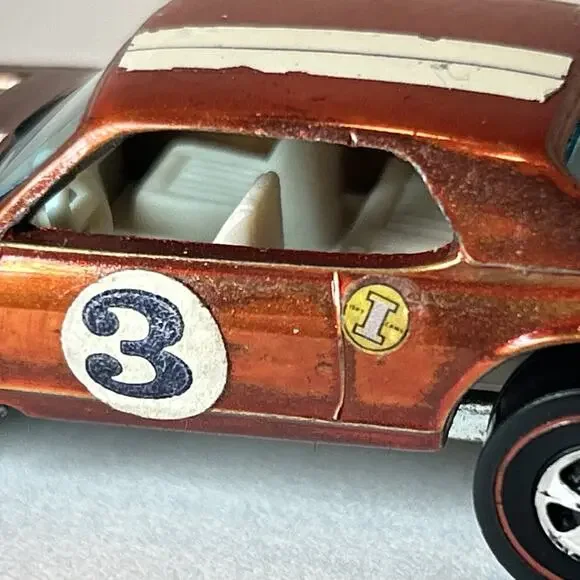 Hot Wheels Redline Orange 1969 Nitty Gritty Kitty Near MInt Condition